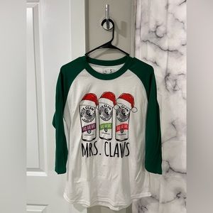 Mrs. Claws Baseball Tshirt